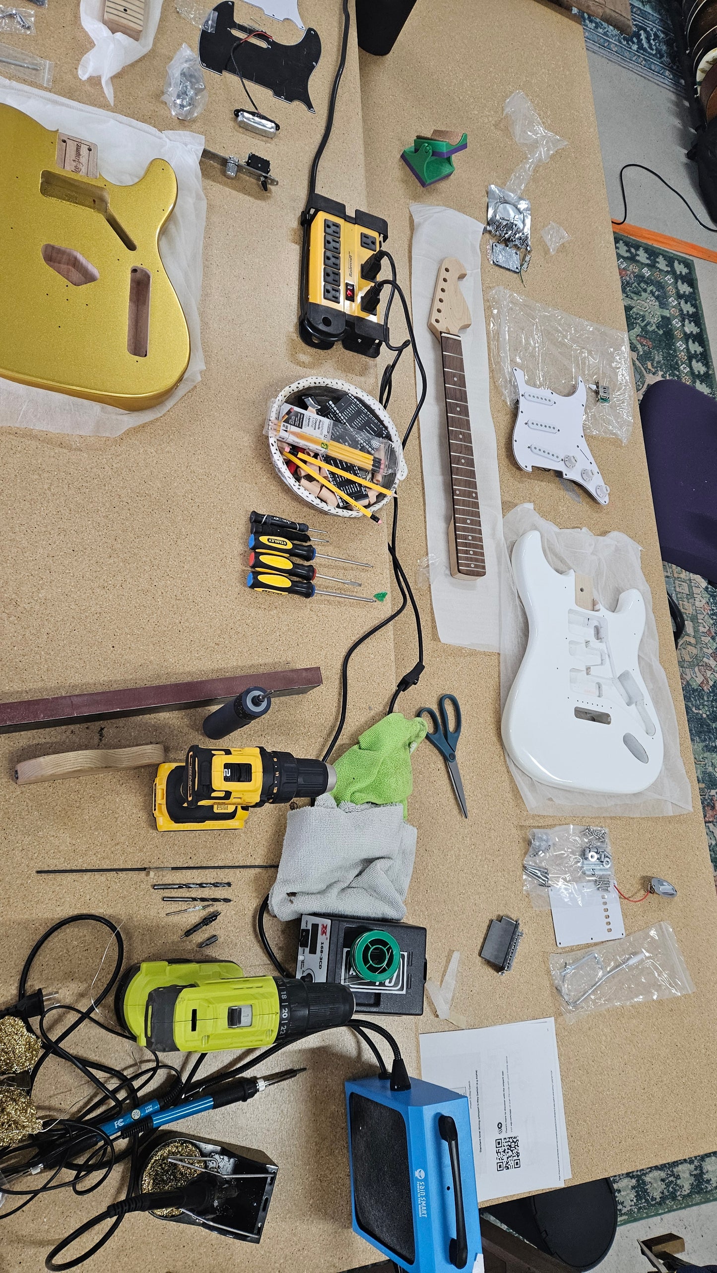 Complete Guitar/Bass Kit Build Class - Aug 22 & 23