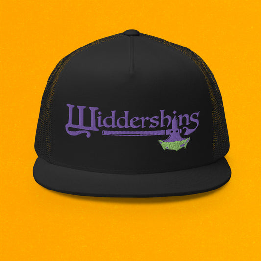 Barbarian Axe Embroidered  Logo Trucker Hat - Purple
